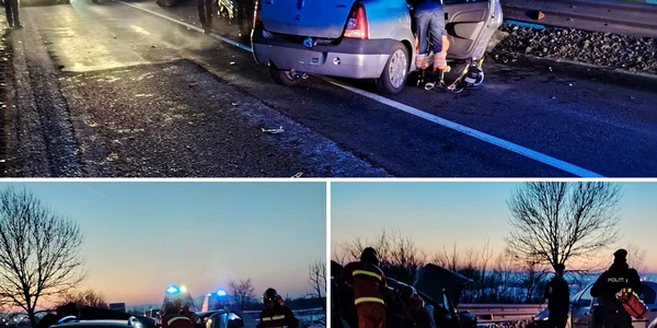 Accident DN7  DRDP timisoara jpg
