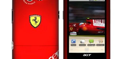 Acer a lansat împreună cu Ferrari un nou model smartphone