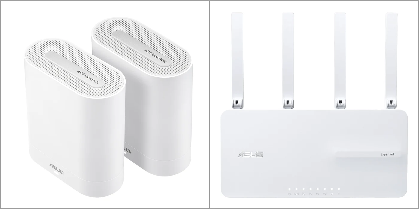 Routere de business Asus ExpertWiFi EBM68 și EBR63.