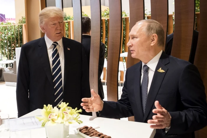 Donald Trump și Vladimir Putin/FOTO:Arhiva