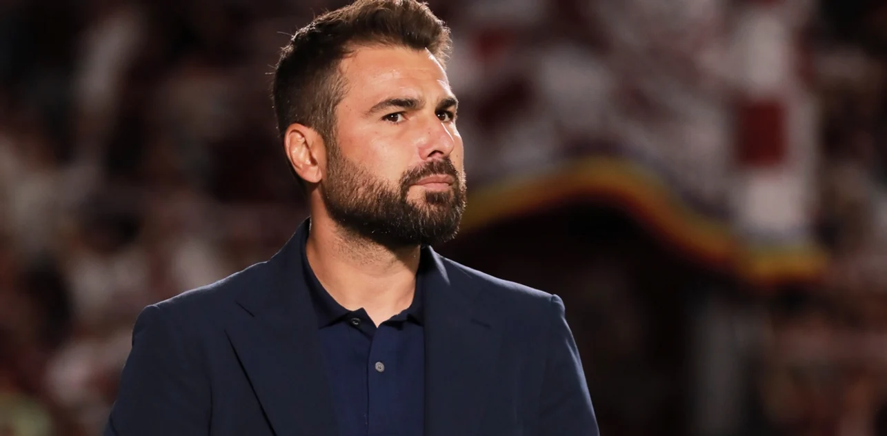 Adrian Mutu avea ca obiectiv câștigarea titlului cu Rapid. Foto Sportpictures