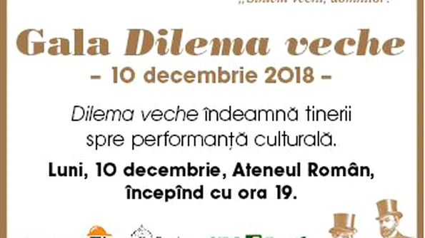 Gala “Dilema veche” Dilema veche îndeamnă tinerii spre performanță culturală jpeg