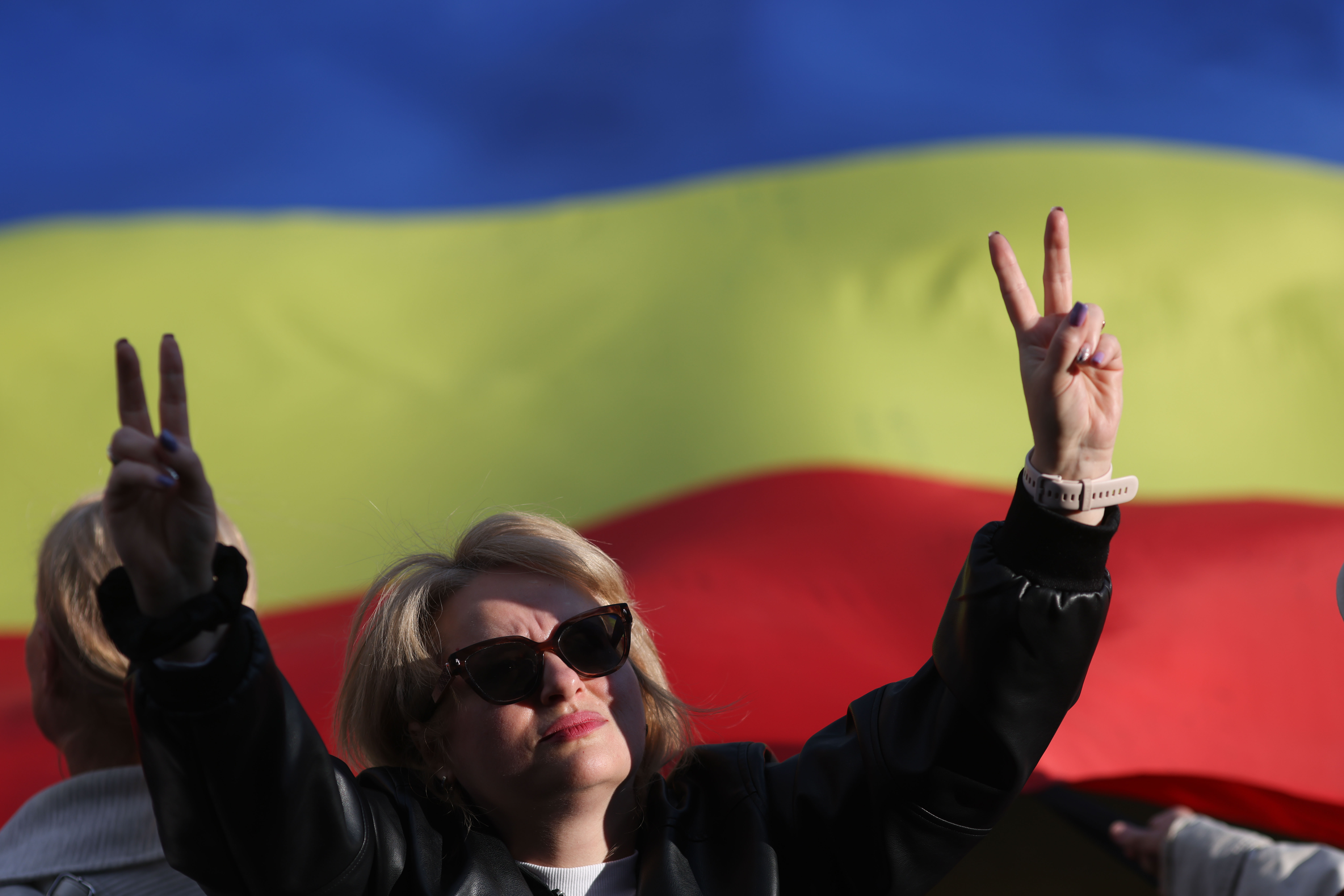 Mitingul “România în lumină” în Piața Victoriei din București, 11 mai 2025  Inquam Photos  George Călin (1) jpg