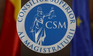 Declarații de presă susținute de președintele Daniel Grădinaru și Daniel Horodniceanu, vicepreședinte, la finalul ședinței de constituire a noului CSM, în București. FOTO Inquam Photos / Octav Ganea