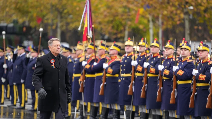 Președintele României, Klaus Iohannis, la un eveniment al Armatei FOTO Presidency