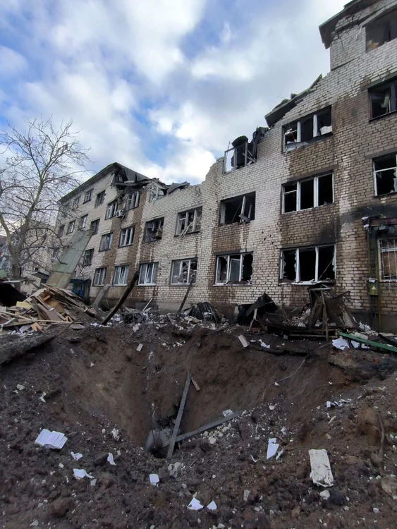 Vasilivka, Zaporojie. Foto: Nexta TV via Twitter