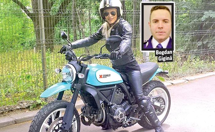 De 8 ani, motocicleta este principalul mijloc de transport pentru prezentatoarea tv