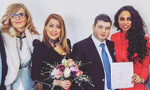 Laurette şi Ciprian Nistor s au căsătorit în penitenciar, în prezenţa câtorva prieteni jpeg