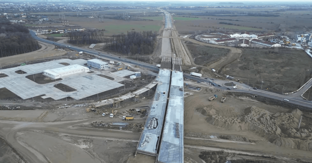 Autostrada de Centură Bucureşti Sud: Cum avansează lucrările pe șantierul lotului doi