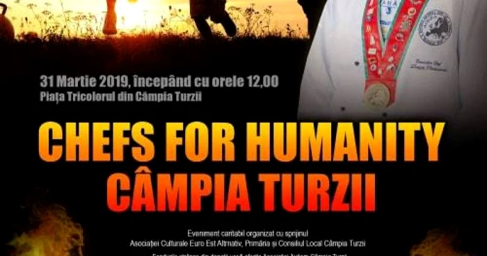 eveniment caritabil gătit campia turzii foto afisul manifestării