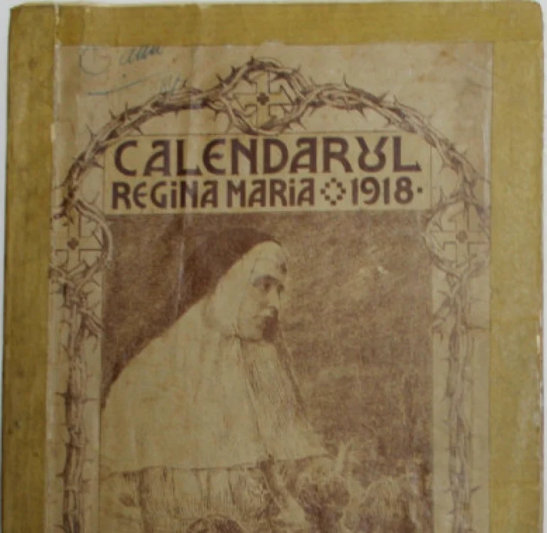 Calendarul Reginei Maria-1918 FOTO: anticariat-unu.ro