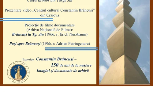 Conferință OMAGIU: Constantin Brâncuși, la Academia Română
