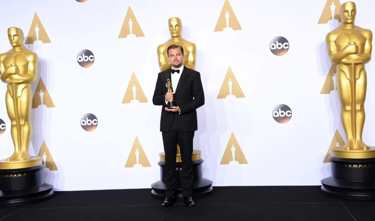 DiCaprio este, în sfârşit, Cel mai bun actor în ochii Academiei Americane de Film FOTO Guliver/Getty Images