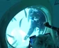 Interiorul submarinului Sindbad, scufundat în Marea Roșie. FOTO: Captură video / You Tube