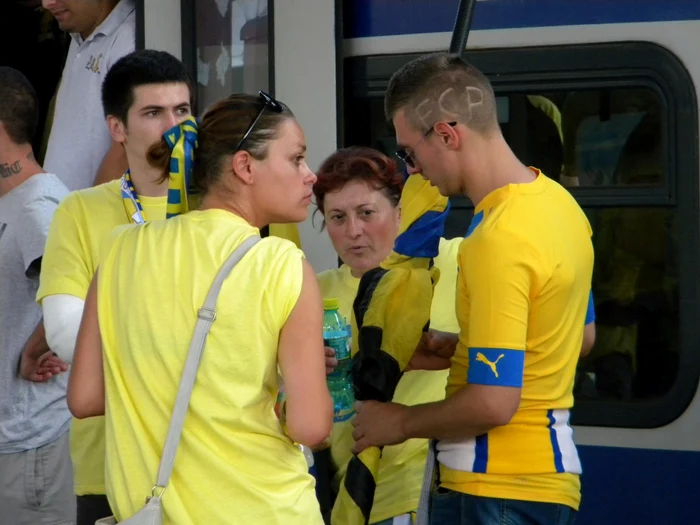 Suporterii Petrolului au intrat optimişti pe Arena Naţională FOTO Arhiva Adevărul