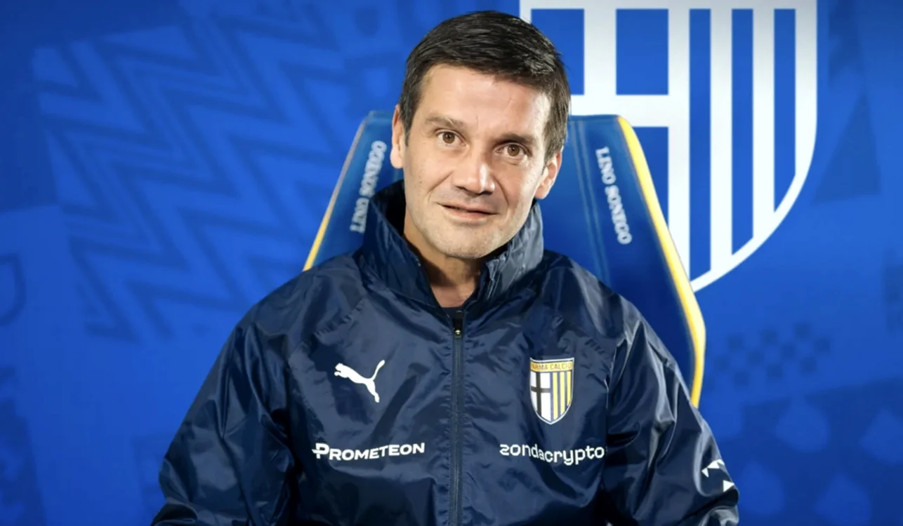 Cristi Chivu, noul antrenor al lui FC Parma (FOTO: parmacalcio1913.com)