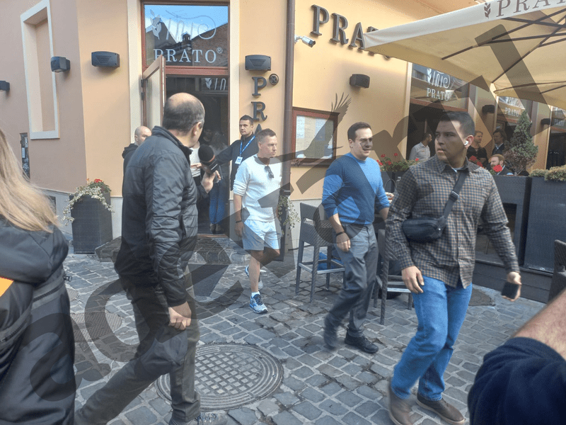 FOTO Cât a costat mâncarea consumată de miliardarul Peter Thiel la un restaurant din centrul Brașovului