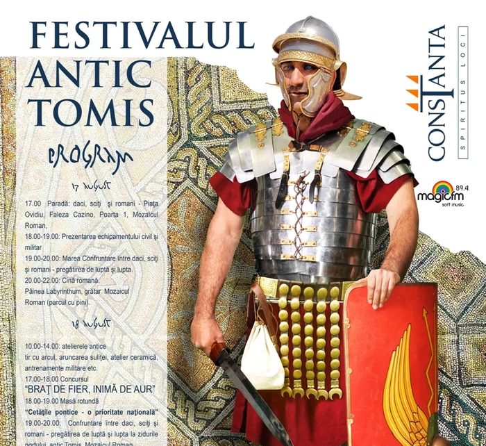 Festivalul Antic Tomis, 17-19 august, Constanţa