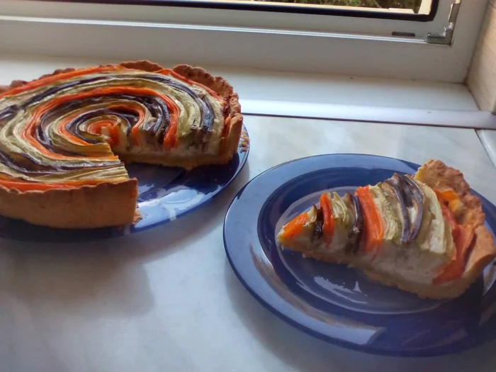 
    Tartă în spirală cu legume  