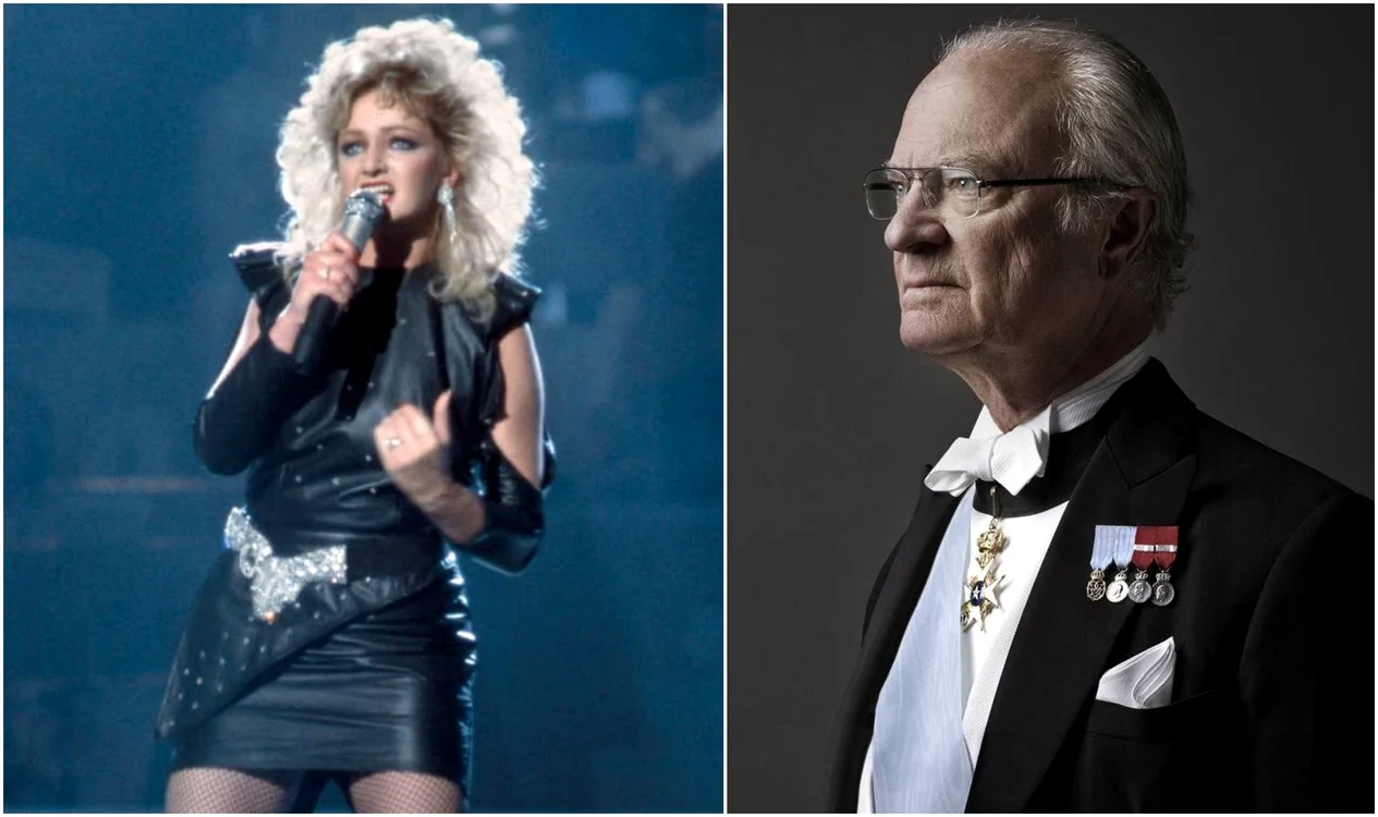 Regele Carl Gustaf despre Bonnie Tyler   FOTO Facebook, Casa Regală suedeză jpg