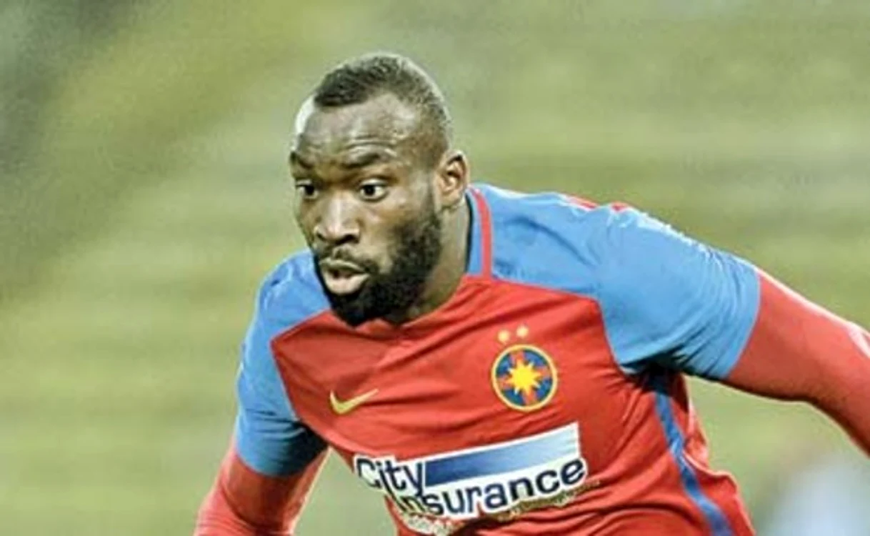 
    Gregory Tade, în tricoul lui FCSB  