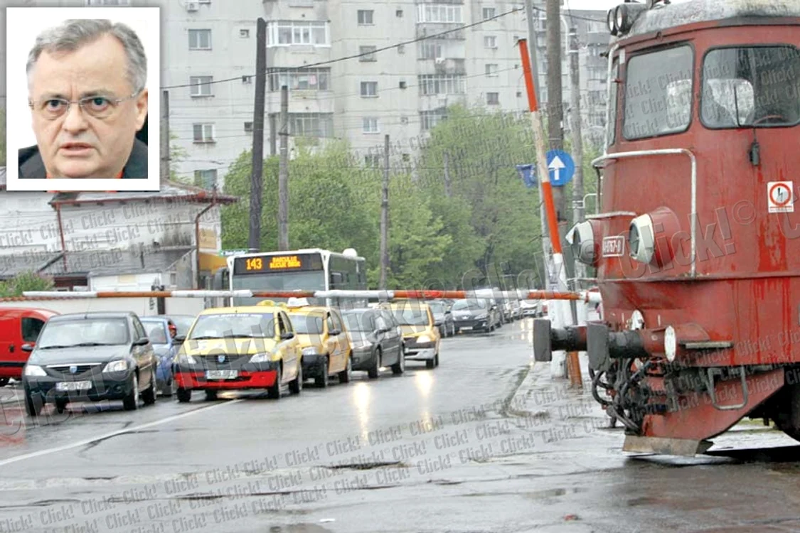 Bariera care delimitează  Bucureştiul de Voluntari  e blestemul şoferilor (Fotografii Sever Gheorghe)