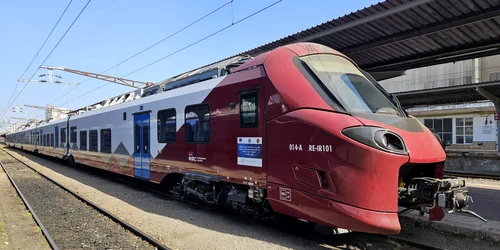 Primul tren electric nou Coradia Stream intră în circulație pe ruta București - Brașov FOTO ARF