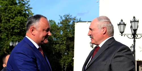 Igor Dodon si Alexandr Lukasenko