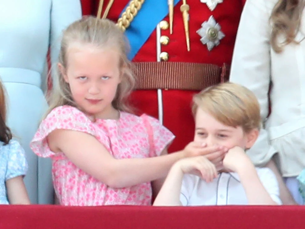 Savannah Phillips și prințul George