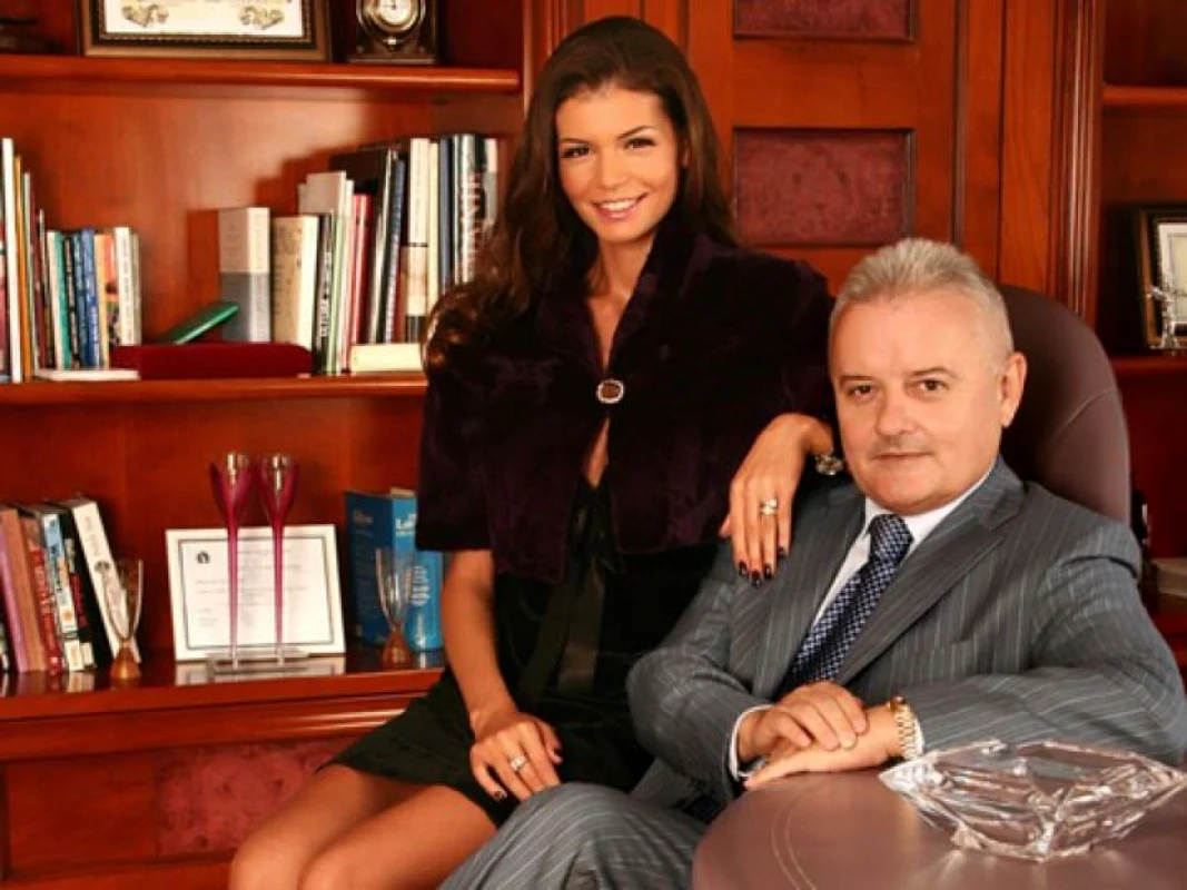 Irinel Columbeanu și Monica Gabor au fost căsătoriți. Sursă: Facebook