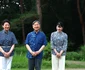 Împăratul Naruhito, Împărăteasa Masako și Prințesa Aiko. FOTO: Profimedia