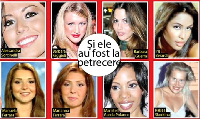 Şi ele  au fost la  petrecere