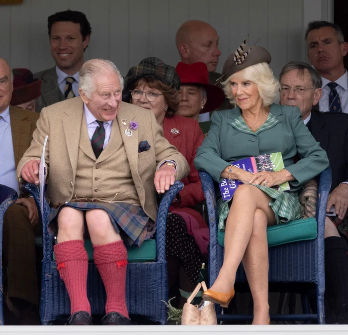 Regele și Regina Camilla, la Higland Games 2023