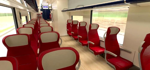 Interior tren Alstom cumparat de ARF