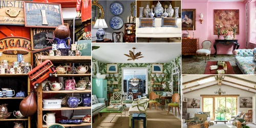 Antichitățile pot oferi un farmec opulent casei tale Colaj Veranda & Antiquesh decor