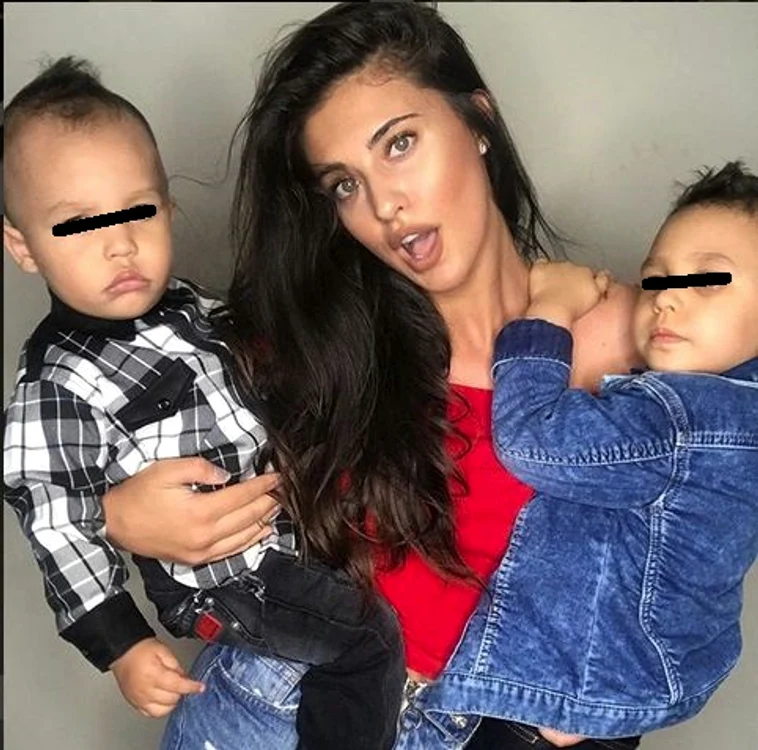 
    Antonia, alături de Dominic și Akim Foto: Instagram  