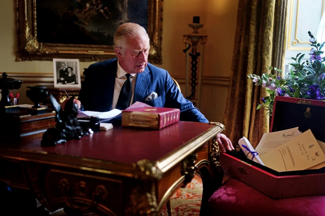 Regele Charles. FOTO: Victoria Jones/BUCKINGHAM PALACE