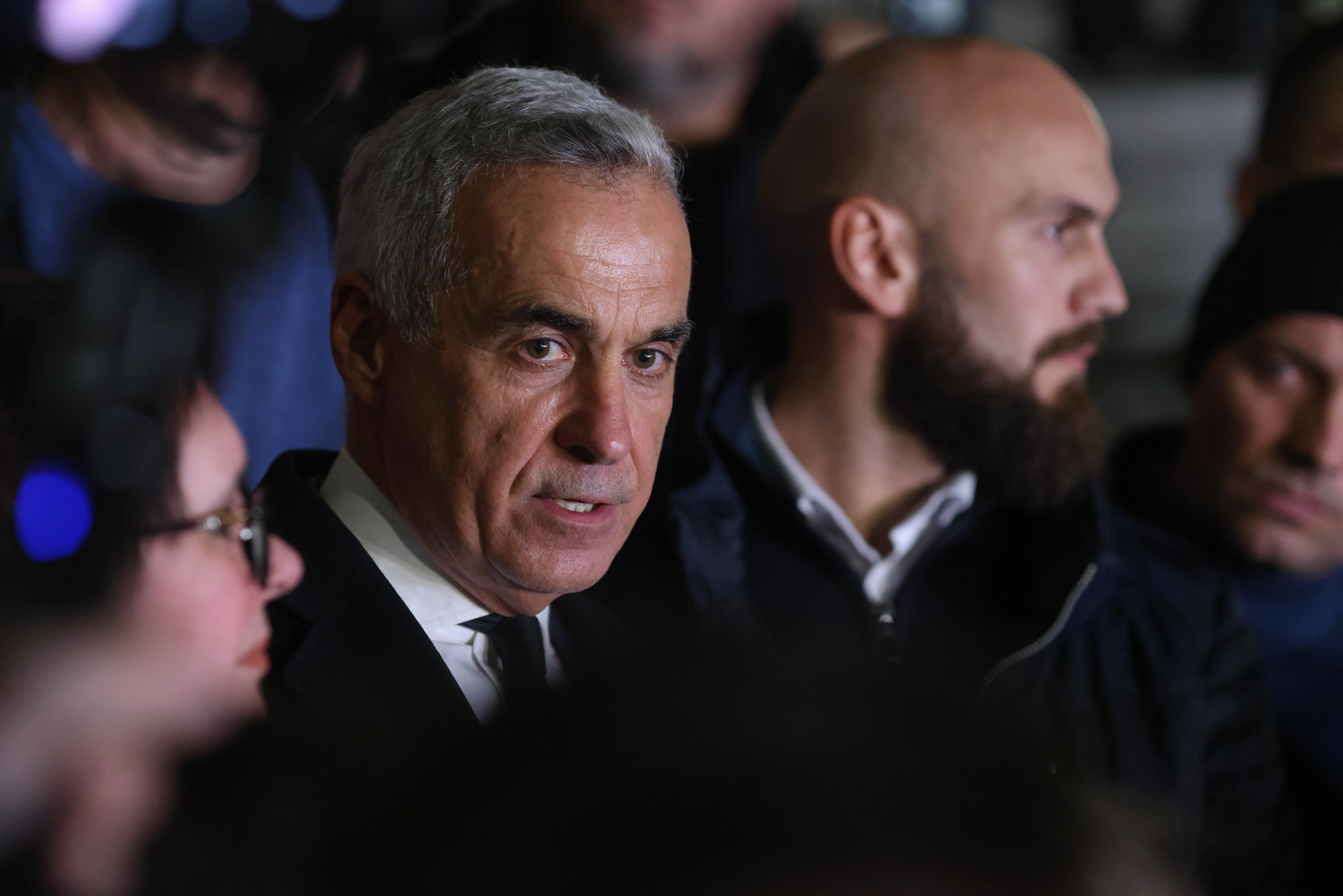 Călin Georgescu părăsește sediul Curții de Apel București. FOTO Inquam Photos / George Călin