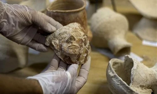 Vase de la o ceremonie păgână, descoperite în Israel jpeg