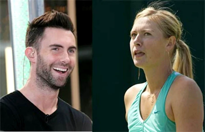 Adam Levine şi Maria Şarapova