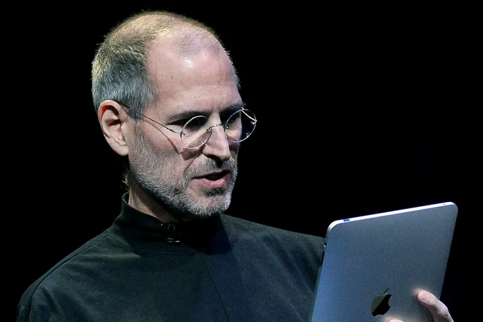 Steve Jobs, la o prezentare de iPad.