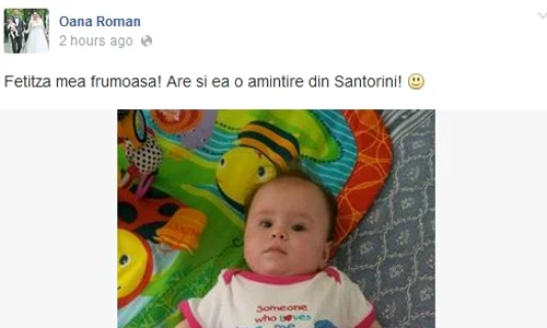 Isabela, fiica Oanei, are aproape cinci luni jpeg