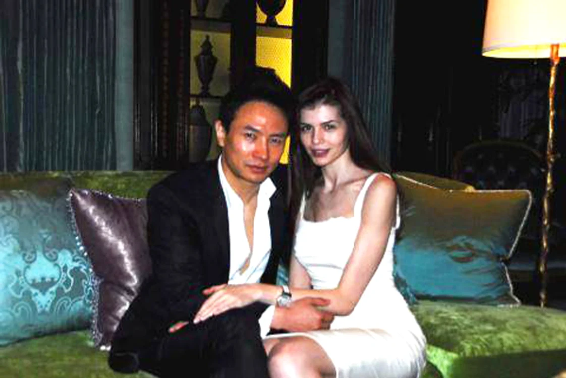 
    Mr. Pink şi Monica Gabor locuiesc în Statele Unite, unde chinezul face avere cu o băutură energizantăFoto: arhivă personală  