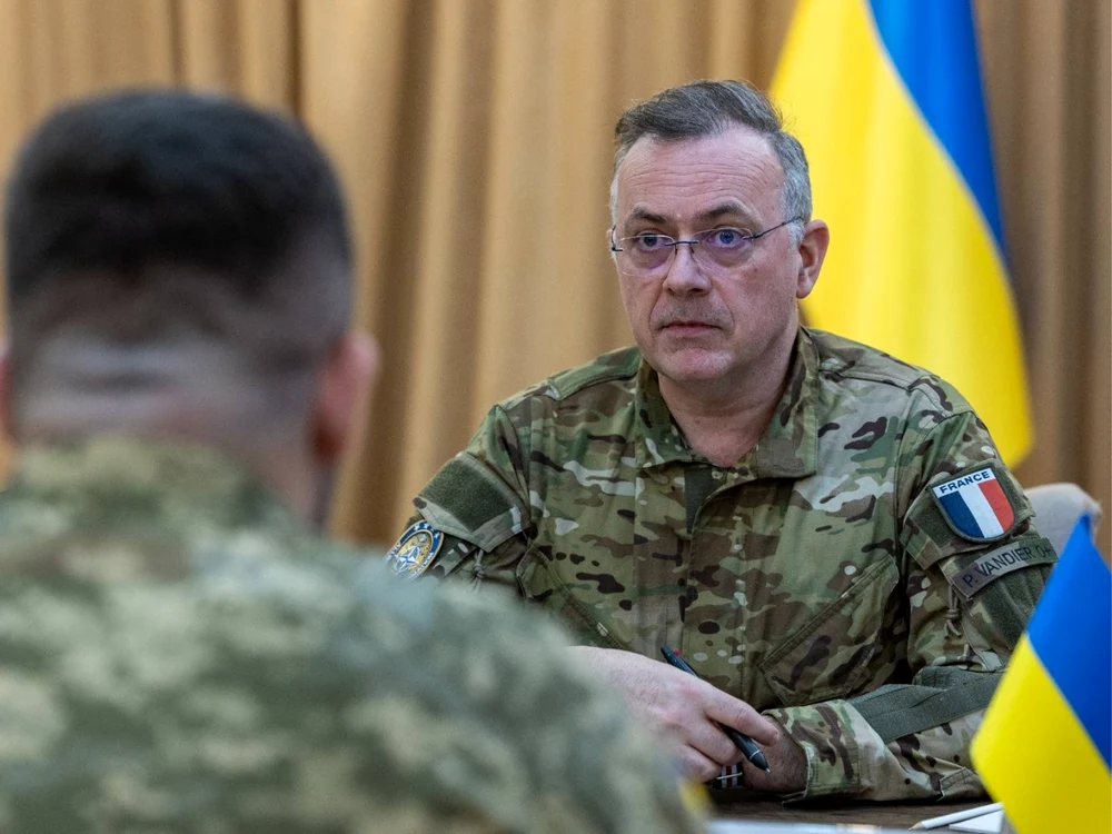 Pierre Vandier/FOTO: Facebook/General Staff of the Armed Forces of Ukraine﻿