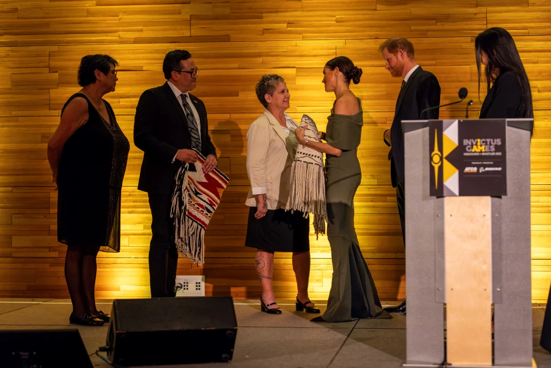 Meghan Markle la Gala Invictus/foto Sussex.com