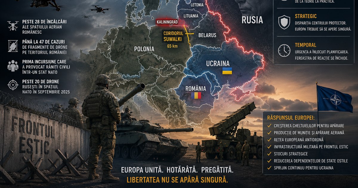 Articolul analizează schimbarea de paradigmă de la „flancul estic” la „frontul estic” al NATO, invocând… — verdict ÎNȘELĂTOR