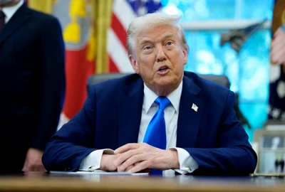 Donald Trump Biroul Oval FOTO EPA EFE jpg