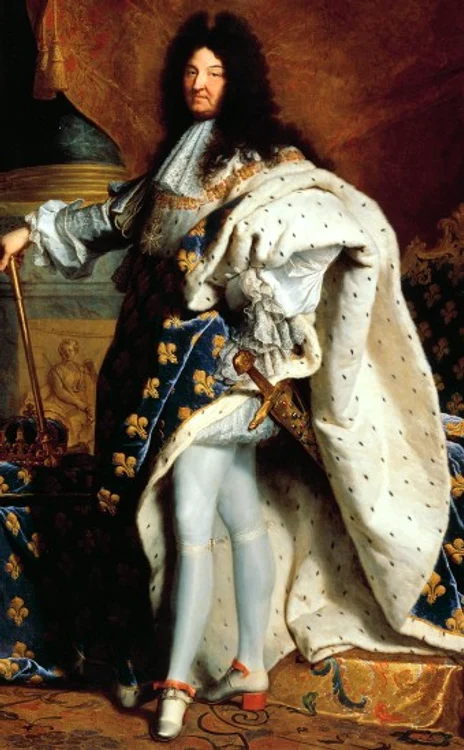 
    Regele Ludovic al XIV-le al Franţei (1638-1715)Arăta fabulos cu părul lung, îmbrăcat în colanţi mulaţi şi încăţat cu pantofi cu toc  