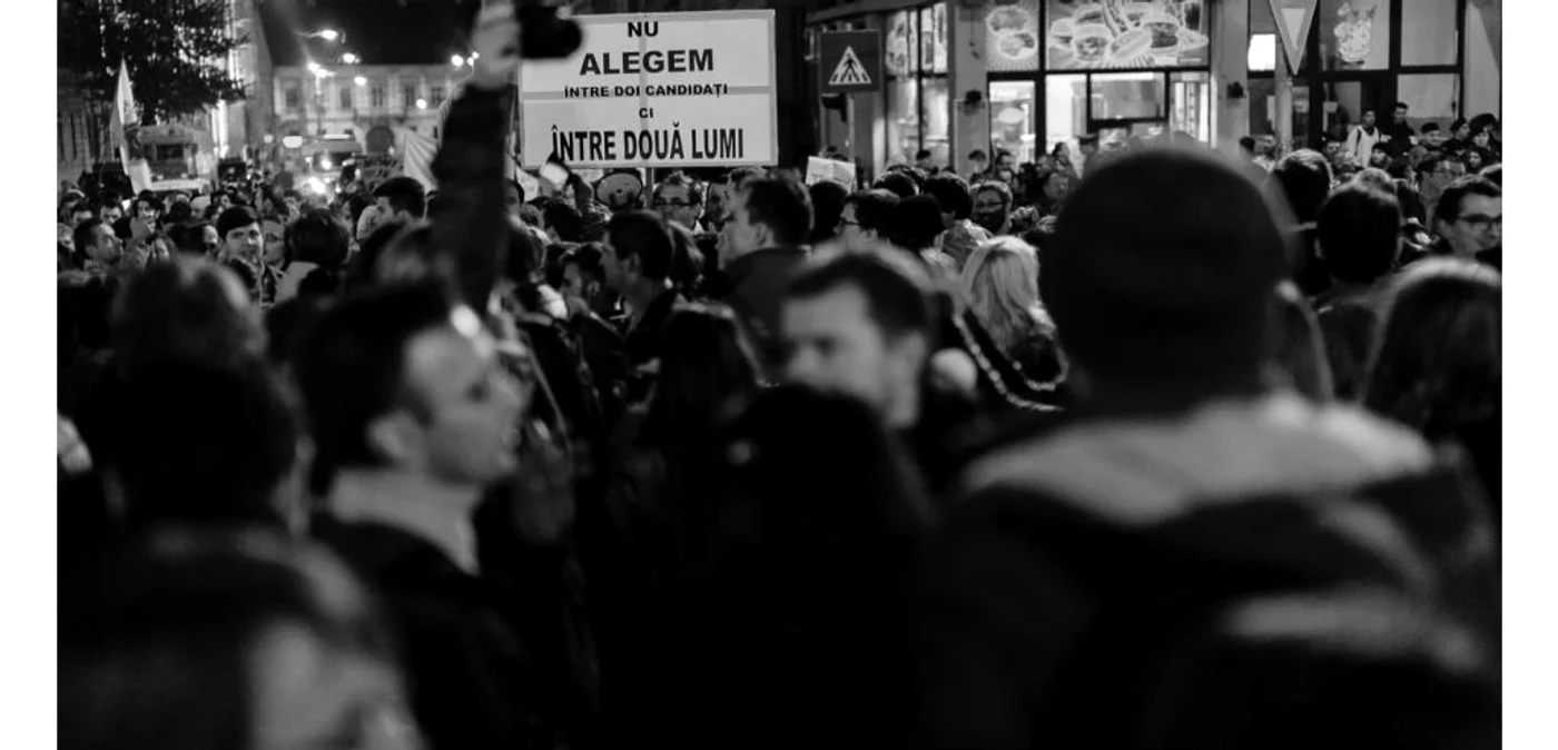 Peste 10.000 de clujeni au manifestat la Cluj. FOTO: Ştefan Fekete