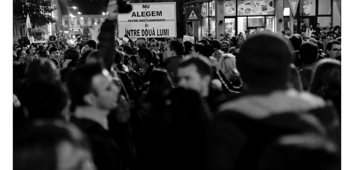 Peste 10.000 de clujeni au manifestat la Cluj. FOTO: Ştefan Fekete